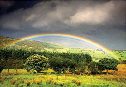 The Rainbow photographed by Andrew McCartney.